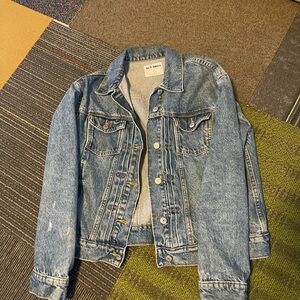 Women’s old navy Blue Denim Jacket size medium